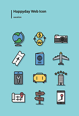 아이콘 해외여행 지도 호텔 비행기 사람없음 세트 지구본 카메라 캐리어 표지판 티켓 나침반 항공권 여권 웹아이콘 GPS 호텔키 2D아이콘 AI파일 해외 여행 항공교통 숙소 열쇠 대중교통 알림판 전자제품 여행가방 파일형식 벡터