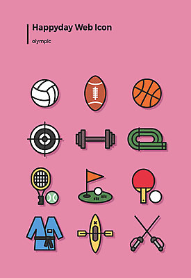 아이콘 올림픽 골프 농구 사람없음 세트 럭비 테니스 배구 탁구 카누 사격 웹아이콘 역도 펜싱 유도 마라톤 2D아이콘 AI파일 스포츠 경기 운동 구기 격투기 수상스포츠 육상스포츠 파일형식 벡터