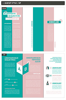 템플릿 표지디자인 표지 ZIP 내지 리플렛 과학 3단접지 팜플렛 사람없음 사각형 양팔저울 자석 알코올램프 인디자인 INDD 이미지템플릿 도형 실험기구 저울 파일형식