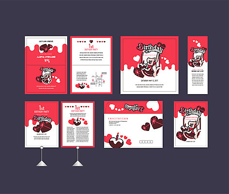 템플릿 배너템플릿 이벤트 사람없음 세트 초콜릿 현수막 하트 원숭이 생일 전단 엽서 초대장 약도 돌잔치 첫돌 소봉투 행사세트 행사템플릿 AI파일 모양 배너 기념일 지도 포유류 디저트 편지봉투 카드_감사 돌_생일 편지 홍보물 파일형식 벡터