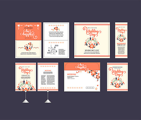 템플릿 배너템플릿 여자 남자 꽃 결혼 꽃무늬 이벤트 두명 세트 현수막 전단 청첩장 엽서 초대장 약도 소봉투 행사세트 행사템플릿 AI파일 식물 배너 지도 무늬 편지봉투 카드_감사 사람 편지 홍보물 파일형식 벡터