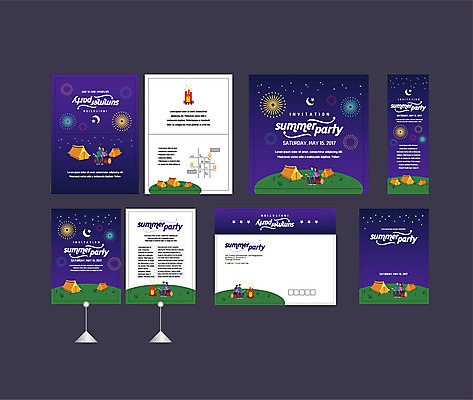 템플릿 커플 배너템플릿 여자 남자 불꽃놀이 텐트 이벤트 두명 여름 세트 캠핑 현수막 전단 엽서 초대장 약도 소봉투 행사세트 행사템플릿 AI파일 배너 계절 지도 관계 놀이 레저 편지봉투 카드_감사 캠핑도구 사람 편지 홍보물 파일형식 벡터