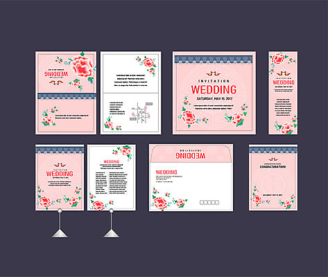 템플릿 배너템플릿 꽃 결혼 꽃무늬 기와 이벤트 사람없음 세트 현수막 전단 청첩장 엽서 초대장 약도 소봉투 행사세트 행사템플릿 AI파일 식물 배너 지도 무늬 편지봉투 카드_감사 편지 홍보물 파일형식 벡터