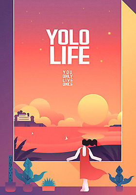 식물 여자 화분 바다 해외여행 일러스트 선인장 한명 라이프 태양 노을 즐거움 욜로라이프 국내일러스트 AI파일 자연요소 1 해외 라이프스타일 감정 여행 사람 생활 파일형식 벡터