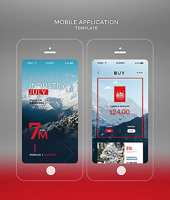 PSD 템플릿 해외 호수 해외여행 여행 웹템플릿 디자인시안 모바일 산 사람없음 빨간색 스마트폰 홈페이지 어플리케이션 가격 모바일템플릿 모바일앱 이미지템플릿 컬러 핸드폰 스마트기기 파일형식
