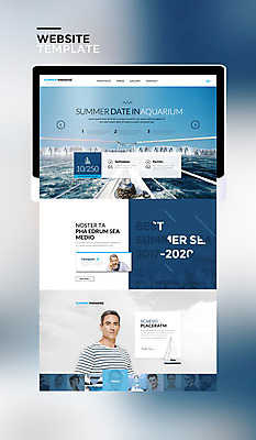 PSD 서양인 템플릿 남자 바다 40대 중년 50대 웹템플릿 요트 사이트템플릿 휴가 여러명 파란색 여름휴가 바캉스 태블릿 홈페이지 홈페이지시안 중년남자만 이미지템플릿 외국인 컬러 다수 배_교통 사람 성인 전자제품 스마트기기 남자만 중년만 파일형식 여름_계절