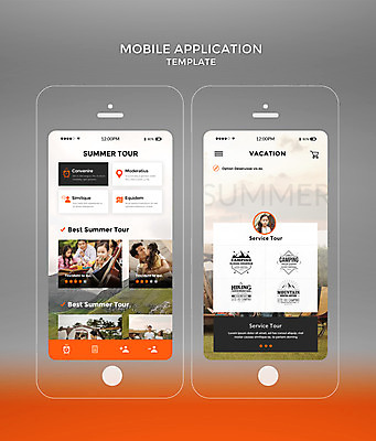 PSD 템플릿 여자 남자 딸 어린이 웹템플릿 가족 디자인시안 엄마 모바일 여러명 성인 30대 스마트폰 홈페이지 주황색 캠핑 아빠 어플리케이션 모바일템플릿 모바일앱 이미지템플릿 컬러 다수 관계 레저 사람 장년 핸드폰 스마트기기 파일형식