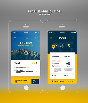 PSD 템플릿 해외여행 여행 웹템플릿 디자인시안 모바일 비행기 사람없음 건물 스마트폰 홈페이지 노란색 어플리케이션 모바일템플릿 모바일앱 이미지템플릿 해외 건축물 컬러 항공교통 대중교통 핸드폰 스마트기기 파일형식
