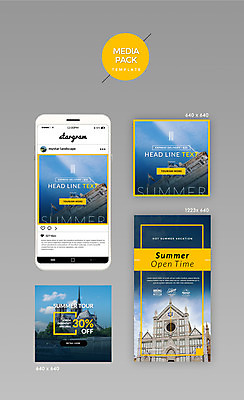 PSD 템플릿 해외여행 여행 웹템플릿 고건축 디자인시안 모바일 사람없음 건물 관광지 스마트폰 세트 홈페이지 노란색 소셜네트워크 미디어팩 SNS배너 이미지템플릿 해외 건축물 컬러 핸드폰 스마트기기 파일형식