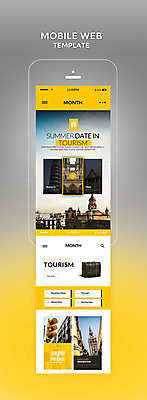 PSD 템플릿 해외여행 여행 웹템플릿 디자인시안 모바일 사람없음 건물 여름휴가 바캉스 스마트폰 홈페이지 노란색 신호등 모바일템플릿 모바일웹 이미지템플릿 해외 건축물 컬러 휴가 핸드폰 스마트기기 파일형식 여름_계절