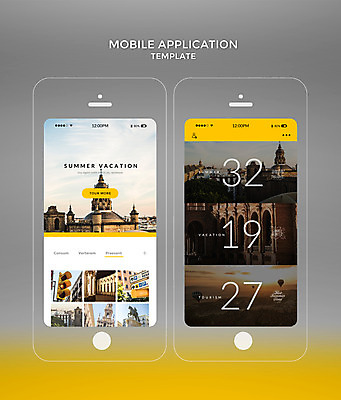 PSD 템플릿 해외여행 여행 웹템플릿 고건축 디자인시안 모바일 사람없음 건물 여름휴가 바캉스 스마트폰 홈페이지 노란색 어플리케이션 모바일템플릿 모바일앱 이미지템플릿 해외 건축물 컬러 휴가 핸드폰 스마트기기 파일형식 여름_계절