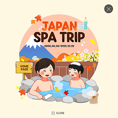 PSD 템플릿 남자 어린이 웹템플릿 낙엽 팝업 웹팝업 성인 두명 일본 온천 스파 후지산 레이어팝업 남자만 이미지템플릿 아시아 잎 산 사람 세계문화유산 파일형식