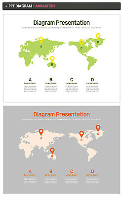 템플릿 세계지도 비즈니스 그래프 사람없음 세트 PPT 프레젠테이션 문서템플릿 위치 애니형PPT 이미지템플릿 지도 세계 파일형식