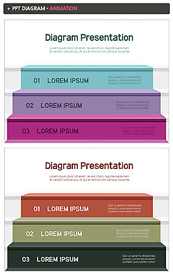 템플릿 비즈니스 그래프 사람없음 세트 계단 PPT 프레젠테이션 문서템플릿 애니형PPT 이미지템플릿 파일형식