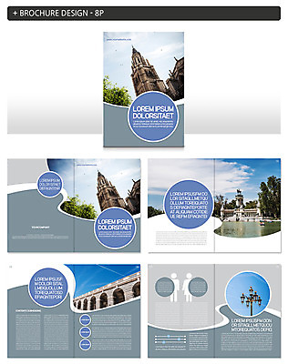 템플릿 건축물 유럽 ZIP 가로등 하늘 팜플렛 사람없음 성당 원형 인디자인 INDD 이미지템플릿 도형 공공시설 건축 나라 종교건축 파일형식