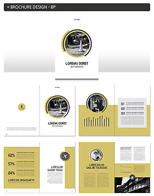 템플릿 ZIP 여행 흑백 팜플렛 사람없음 일본 원형 일본여행 인디자인 INDD 이미지템플릿 도형 아시아 해외여행 촬영기법 파일형식