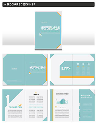 템플릿 ZIP 하늘색 비즈니스 팜플렛 사람없음 삼각형 인디자인 INDD 이미지템플릿 도형 파란색 파일형식