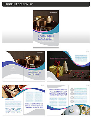 템플릿 한국전통 ZIP 수저 팜플렛 사람없음 도자기 차 찻잔 보따리 다과 인디자인 INDD 이미지템플릿 전통 식기 음료 디저트 잔 한국 파일형식