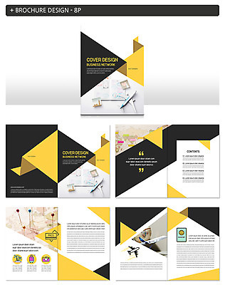 템플릿 ZIP 여행 지도 비즈니스 비행기 팜플렛 사람없음 사각형 삼각형 여행사 인디자인 INDD 이미지템플릿 도형 항공교통 대중교통 상점 파일형식