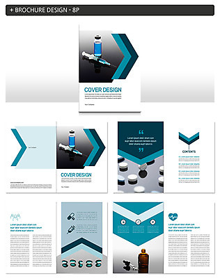 템플릿 ZIP 의학 주사기 팜플렛 사람없음 알약 약 조제 앰플 인디자인 INDD 이미지템플릿 의료기기 만들기 파일형식