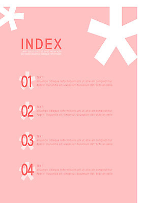 템플릿 별 내지 분홍색 사람없음 프레젠테이션 문서템플릿 서식 레이아웃 문서 제안서 목차 이미지템플릿 AI파일 자연요소 컬러 파일형식 벡터