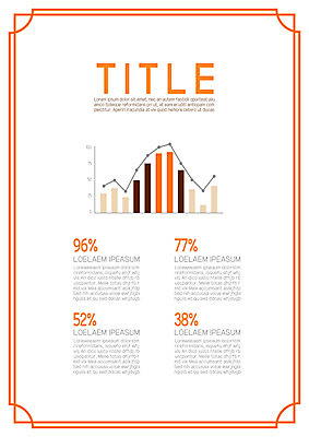 도형 템플릿 내지 그래프 사람없음 주황색 프레젠테이션 문서템플릿 서식 레이아웃 문서 제안서 겹침 이미지템플릿 AI파일 컬러 파일형식 벡터