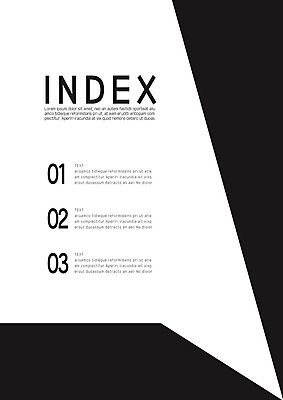 템플릿 내지 무늬 사람없음 검은색 흰색 프레젠테이션 문서템플릿 서식 레이아웃 문서 제안서 목차 이미지템플릿 AI파일 컬러 파일형식 벡터