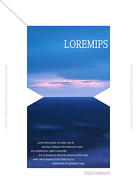 템플릿 표지 바다 하늘 사람없음 프레젠테이션 문서템플릿 서식 레이아웃 문서 제안서 이미지템플릿 AI파일 파일형식 벡터