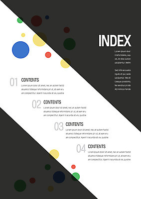 템플릿 내지 사람없음 원형 삼각형 프레젠테이션 문서템플릿 서식 레이아웃 문서 제안서 목차 이미지템플릿 AI파일 도형 파일형식 벡터