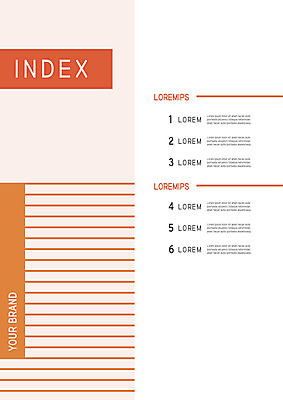 템플릿 내지 선 사람없음 주황색 줄무늬 프레젠테이션 문서템플릿 서식 레이아웃 문서 제안서 목차 이미지템플릿 AI파일 컬러 무늬 파일형식 벡터