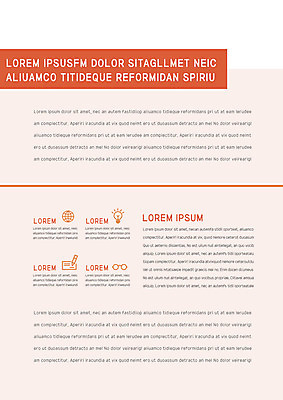 템플릿 내지 선 사람없음 주황색 프레젠테이션 문서템플릿 서식 레이아웃 문서 제안서 이미지템플릿 AI파일 컬러 파일형식 벡터