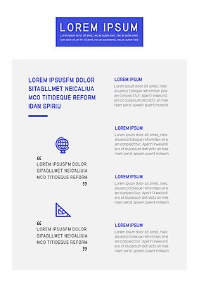 템플릿 내지 사람없음 파란색 사각형 프레젠테이션 문서템플릿 서식 레이아웃 문서 제안서 이미지템플릿 AI파일 도형 컬러 파일형식 벡터