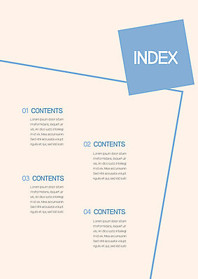 템플릿 내지 사람없음 파란색 사각형 프레젠테이션 문서템플릿 서식 레이아웃 문서 제안서 목차 이미지템플릿 AI파일 도형 컬러 파일형식 벡터