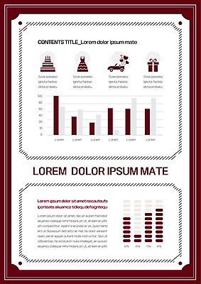 템플릿 내지 액자 사람없음 줄무늬 프레젠테이션 문서템플릿 서식 레이아웃 문서 제안서 이미지템플릿 AI파일 무늬 파일형식 벡터