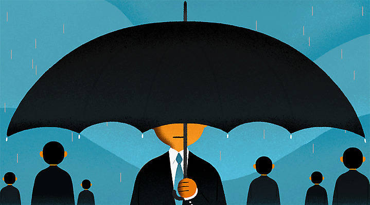 PSD 남자 감정 일러스트 우산 서기 들기 여러명 상반신 성인 슬픔 가림 국내일러스트 다수 모션 사람 파일형식