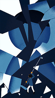 전신 PSD 남자 감정 일러스트 한명 서기 성인 손상 거울 망치 얼굴없음 국내일러스트 1 컨셉 모션 사람 공구 파일형식