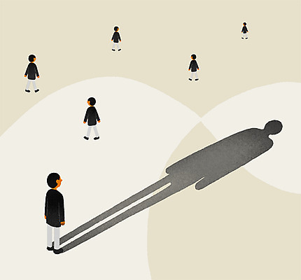 전신 PSD 남자 감정 일러스트 그림자 서기 여러명 성인 자아 국내일러스트 다수 모션 사람 파일형식