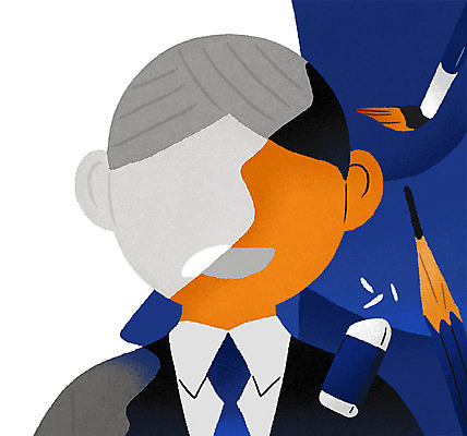 PSD 남자 감정 종이 일러스트 가면 한명 상반신 성인 연필 붓 색칠 그림 지우개 얼굴없음 이중인격 국내일러스트 1 학용품 사람 필기구 장애 파일형식