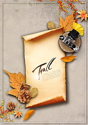 PSD 편집 편집이미지 종이 단풍 낙엽 사각프레임 사람없음 카메라 가을 담쟁이덩굴 솔방울 이미지편집 계절 잎 프레임 전자제품 사각형 덩굴 파일형식