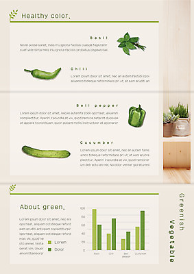 템플릿 편집 표지디자인 북디자인 출판디자인 내지 화분 리플렛 채소 북커버 3단접지 고추 그래프 피망 오이 팜플렛 사람없음 바질 이미지템플릿 AI파일 파일형식 벡터