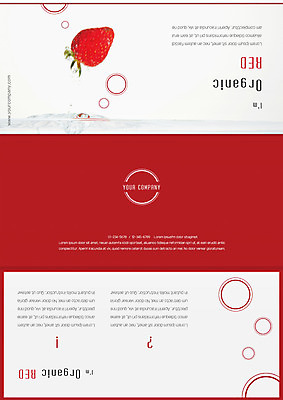 템플릿 편집 표지디자인 북디자인 출판디자인 표지 리플렛 북커버 과일 3단접지 딸기 팜플렛 사람없음 이미지템플릿 AI파일 파일형식 벡터