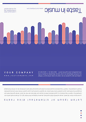 템플릿 편집 표지디자인 북디자인 출판디자인 표지 음악 리플렛 북커버 3단접지 팜플렛 사람없음 이미지템플릿 AI파일 문화예술 파일형식 벡터