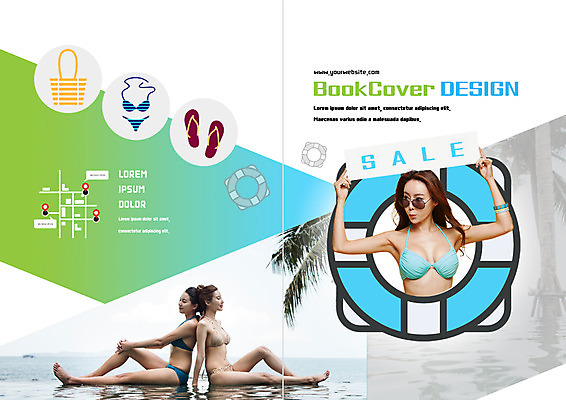 PSD 템플릿 편집 표지디자인 북디자인 배너 출판디자인 여자 표지 리플렛 북커버 앉기 이벤트 팜플렛 20대 성인 해변 옆모습 세명 여름 여름휴가 바캉스 쇼핑 비키니 선글라스 야자수 뷰티 세일 한국인 핸드백 등맞대기 쪼리 튜브 약도 성인여자만 이미지템플릿 나무 계절 수영복 안경 바다 뷰포인트 지도 가방 모션 휴가 사람 동양인 청년 샌들 여자만 성인만 파일형식 여름_계절
