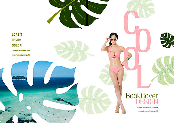 전신 PSD 템플릿 편집 표지디자인 북디자인 출판디자인 여자 표지 리플렛 북커버 나뭇잎 한명 서기 팜플렛 20대 성인 해변 여름 여름휴가 바캉스 비키니 선글라스 뷰티 한국인 의료성형뷰티 성인여자한명만 이미지템플릿 1 계절 수영복 안경 바다 잎 모션 휴가 사람 동양인 청년 여자한명만 성인여자만 파일형식 여름_계절