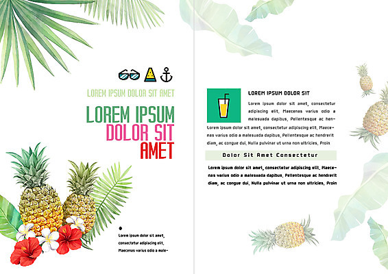 PSD 템플릿 편집 표지디자인 북디자인 출판디자인 꽃 내지 리플렛 북커버 과일 나뭇잎 여름음식 잔 수박 팜플렛 사람없음 여름 여름휴가 바캉스 선글라스 야자수 파인애플 닻 제철음식 제철과일 이미지템플릿 나무 식물 식기 계절 안경 음식 잎 휴가 열대과일 제철 파일형식 여름_계절