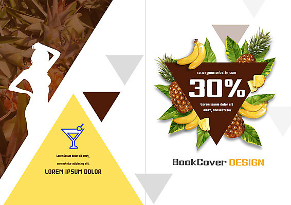 PSD 템플릿 편집 표지디자인 북디자인 출판디자인 여자 표지 실루엣 리플렛 북커버 과일 바나나 이벤트 팜플렛 여름 여름휴가 바캉스 쇼핑 세일 칵테일 파인애플 칵테일잔 이미지템플릿 계절 술잔 휴가 주류 촬영기법 사람 열대과일 파일형식 여름_계절