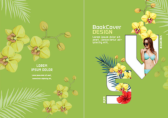 PSD 템플릿 편집 표지디자인 북디자인 출판디자인 여자 표지 꽃 리플렛 북커버 나뭇잎 한명 팜플렛 상반신 20대 성인 여름 여름휴가 바캉스 비키니 선글라스 야자수 뷰티 한국인 의료성형뷰티 성인여자한명만 이미지템플릿 나무 식물 1 계절 수영복 안경 잎 휴가 사람 동양인 청년 여자한명만 성인여자만 파일형식 여름_계절