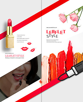 PSD 템플릿 편집 표지디자인 북디자인 출판디자인 여자 표지 얼굴 리플렛 2단접지 북커버 한명 팜플렛 20대 성인 화장 뷰티 장미 한국인 립스틱 바르기 이미지템플릿 1 꽃 모션 사람 동양인 청년 신체부위 화장품 파일형식