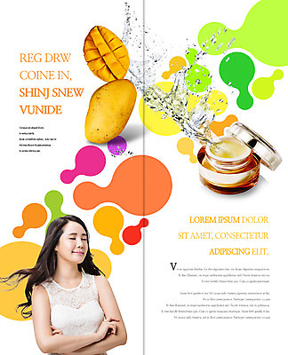 PSD 템플릿 편집 표지디자인 북디자인 출판디자인 여자 내지 리플렛 2단접지 북커버 과일 한명 팜플렛 상반신 20대 성인 뷰티 팔짱 눈감음 한국인 수분 피부관리 망고 수분크림 의료성형뷰티 스플래쉬 성인여자한명만 이미지템플릿 1 모션 사람 동양인 청년 화장품 열대과일 여자한명만 성인여자만 파일형식