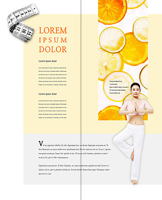 전신 PSD 템플릿 편집 표지디자인 북디자인 출판디자인 여자 내지 리플렛 다이어트 2단접지 북커버 과일 요가 줄자 한명 서기 팜플렛 20대 성인 운동 한국인 레몬 합장 성인여자한명만 이미지템플릿 1 웰빙 모션 자 건강 사람 동양인 손짓 청년 여자한명만 성인여자만 파일형식